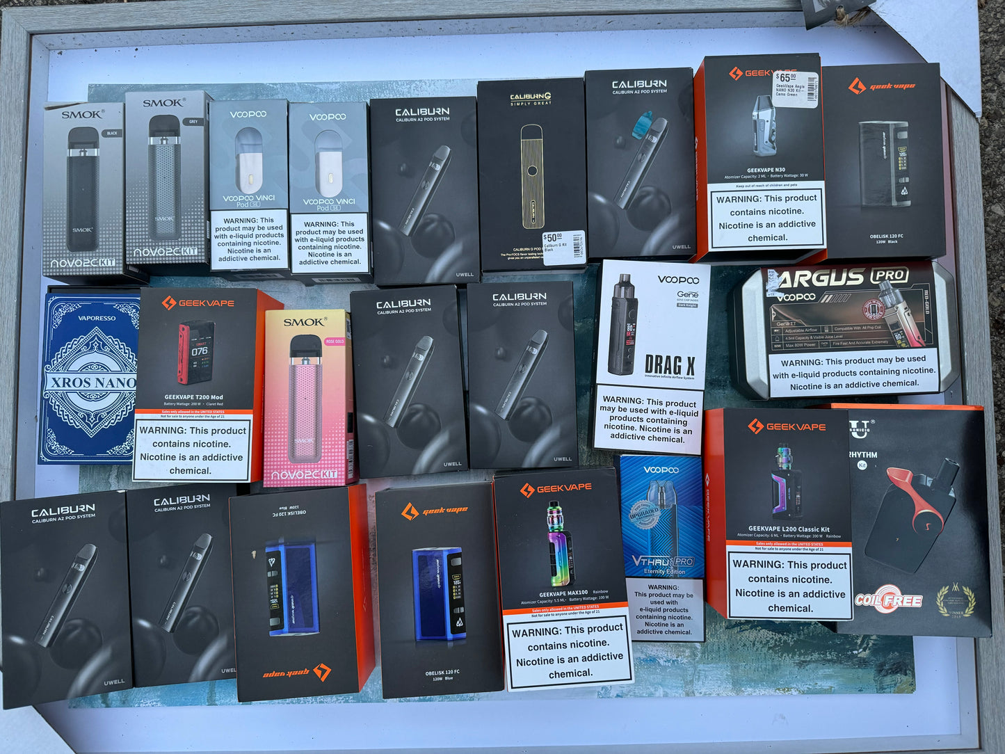 Vape Mod Lot of 49 - READ DESCRIPTION