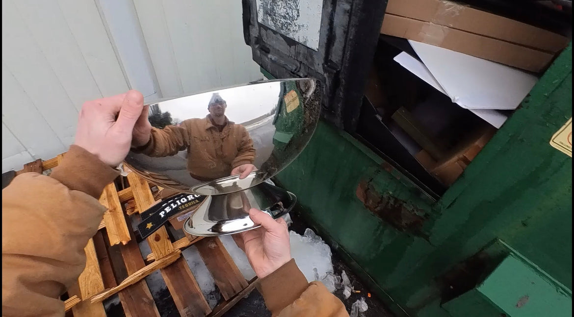 Hennessy Whiskey Silver Bowl