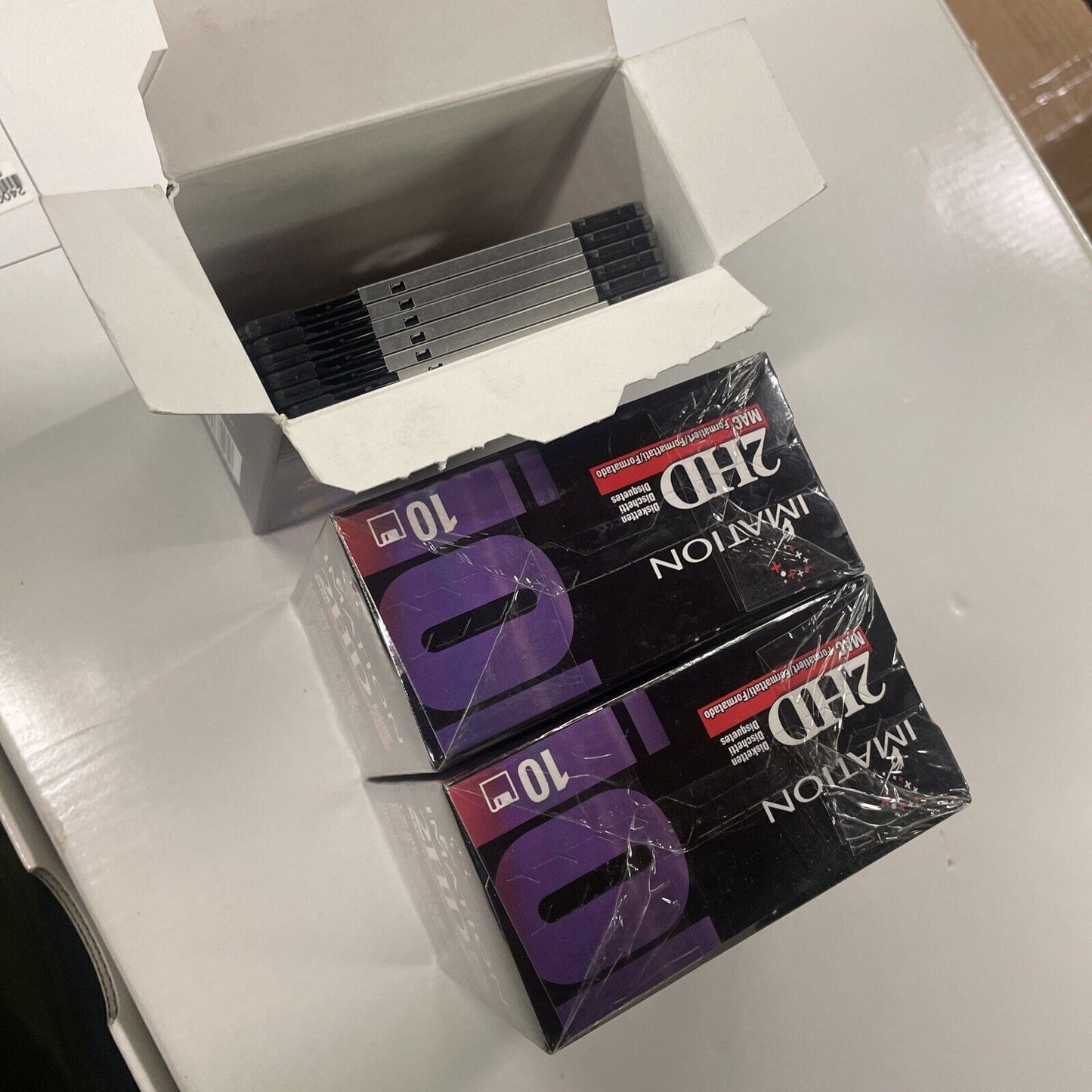 Lot Of 26 NEW Imation By 3M 12881 3.5in. Pack Floppy Disks Mac Formatted Sealed