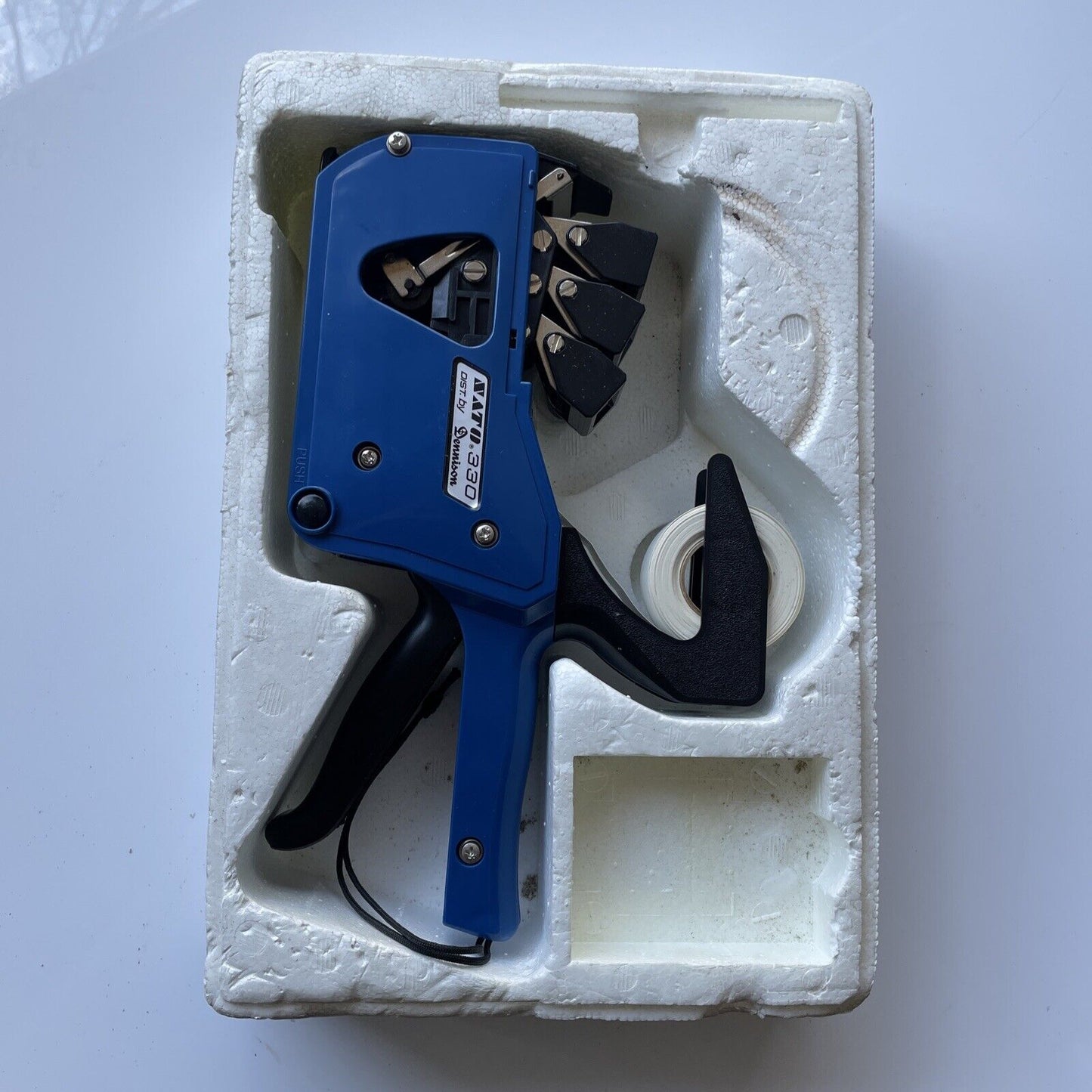 SATO Dennison 330 Hand Labeler ModelZ-330 Blue