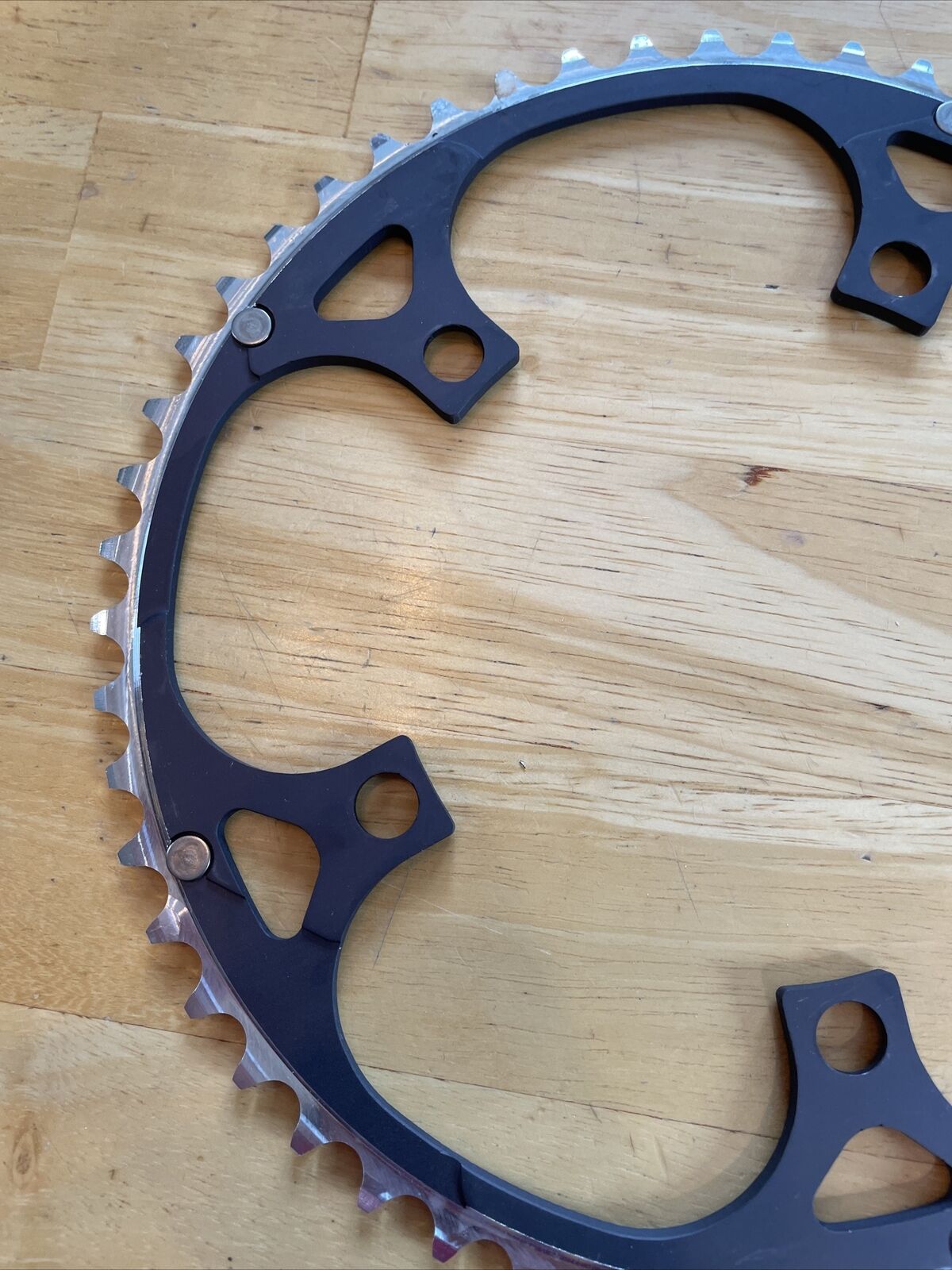 Origin-8 Alloy Ramped Chainrings Chainring Or8 130mm 52t Ramped Bk/sl