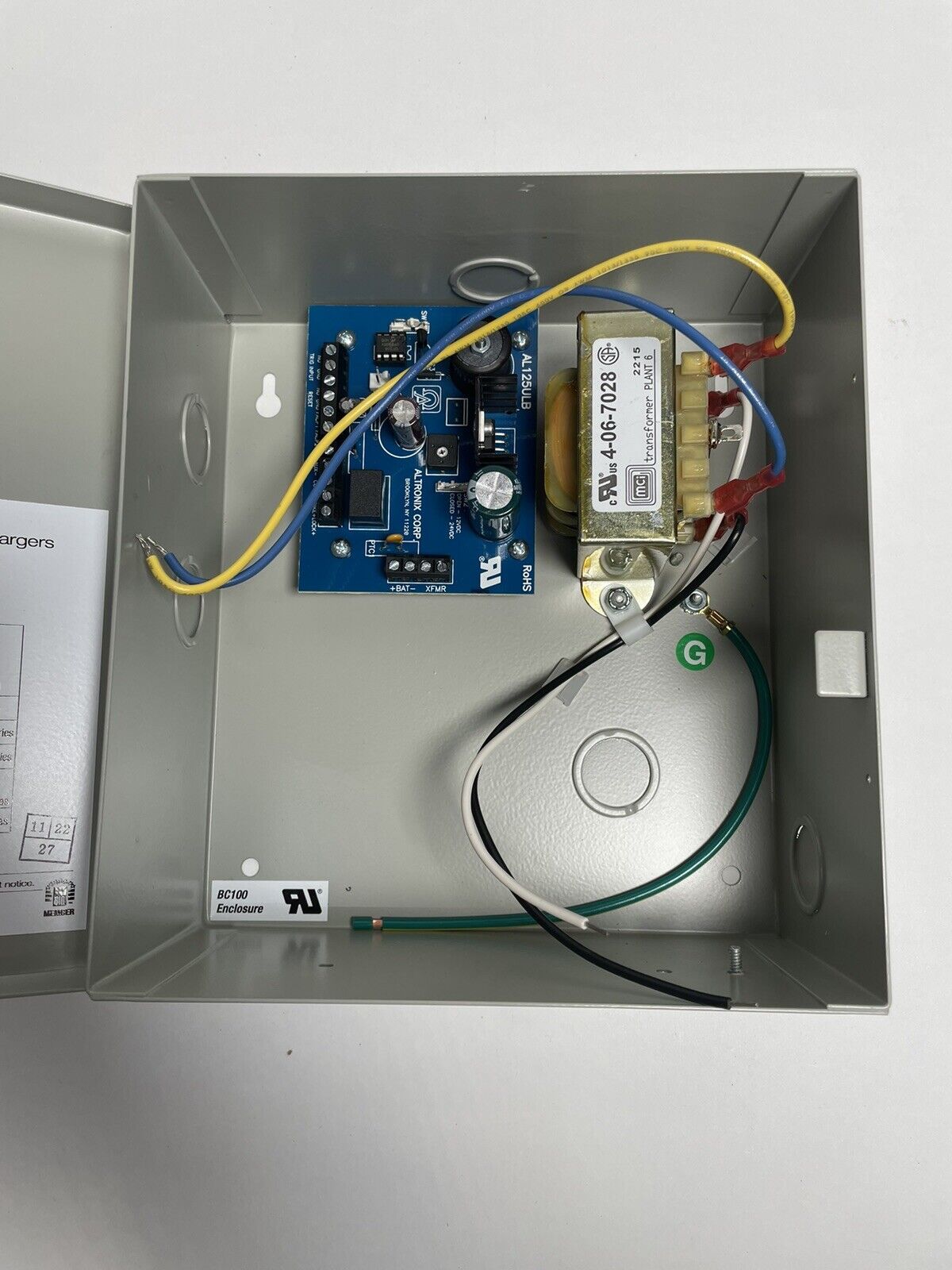 Altronix AL125UL Power Supply