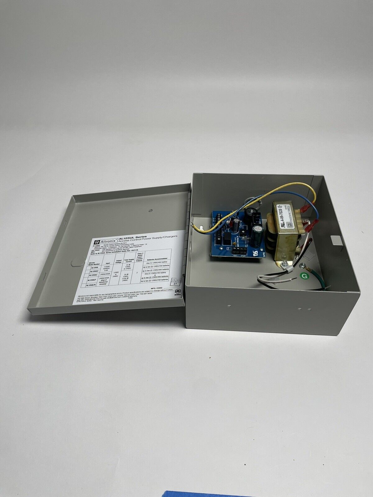 Altronix AL125UL Power Supply