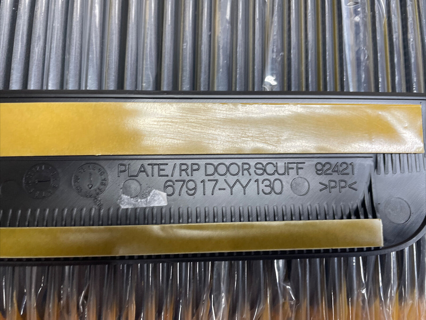 2 RAV4 Scuff Sill Plates Toyota 67917-YY130 RAV4 Rear Door OEM 2013-2018