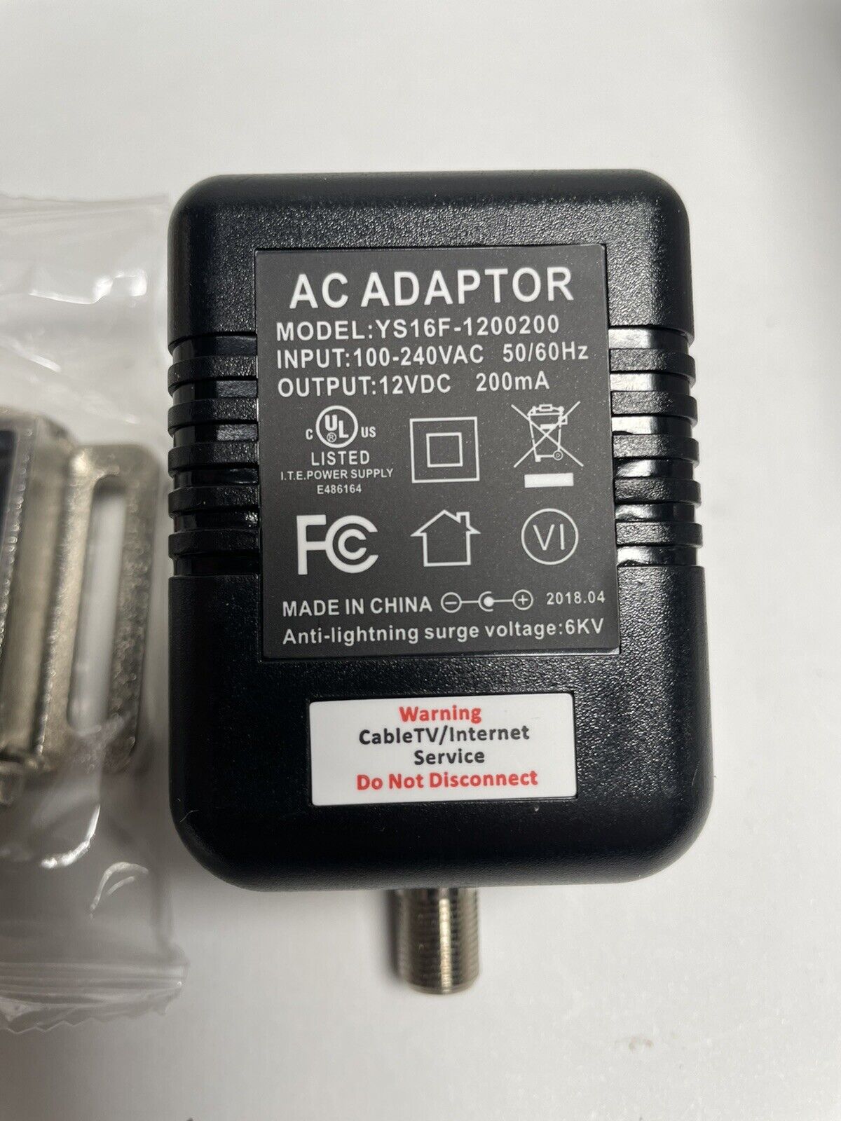 Antronix MRA1-15AC Amplifier, 1 Port,15dB Gain, Output 5-1002Mhz + Power Adapter