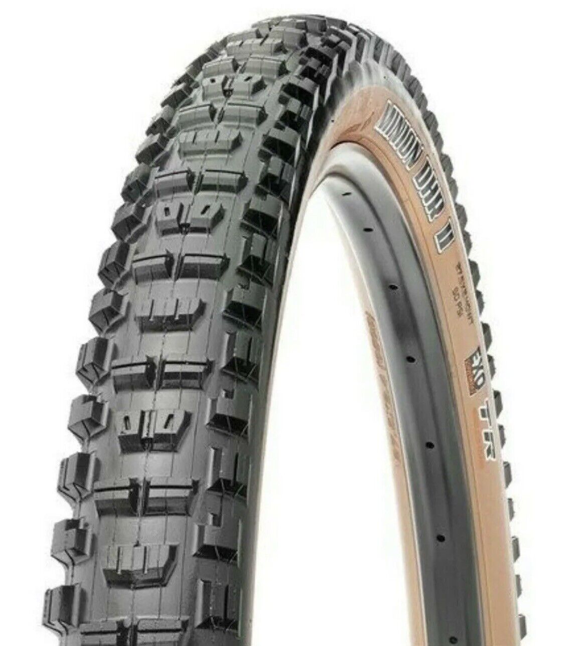 Maxxis Minion DHR II EXO WT Tubeless MTB Bike Tire Tanwall 27.5 x 2.4" 50psi