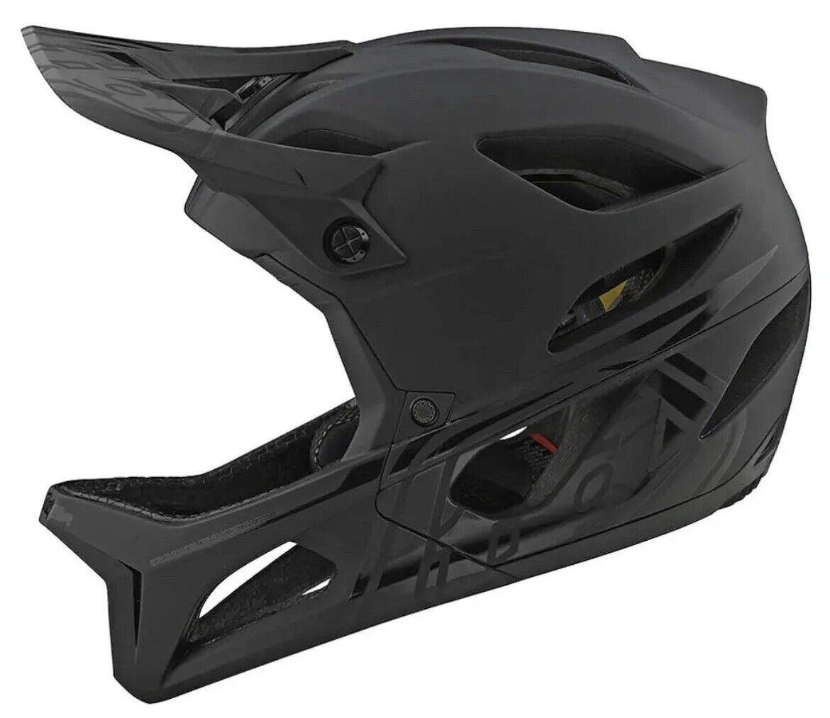 Troy Lee Designs Stage Stealth MTB Mountain Bike Helmet Midnight Black
