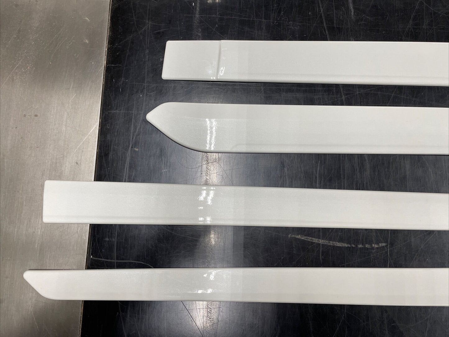 2020-2022 Outback & Legacy SUBARU BODY SIDE MOLDINGS 4 SET crystal White Pearl