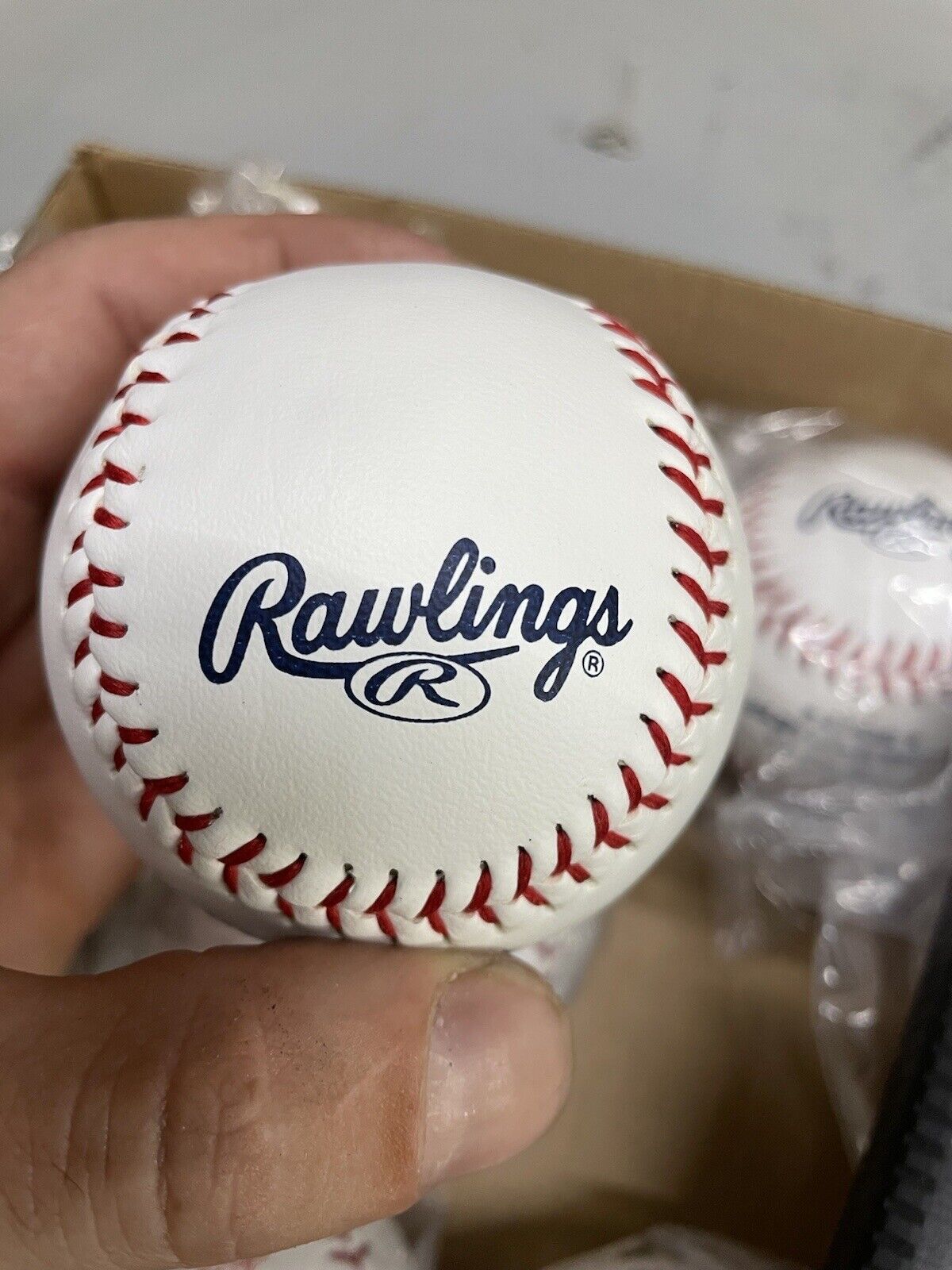Lot Of 12 Los Angeles Dodgers MLB Souvenir Leather Baseball Rawlings - One Dozen