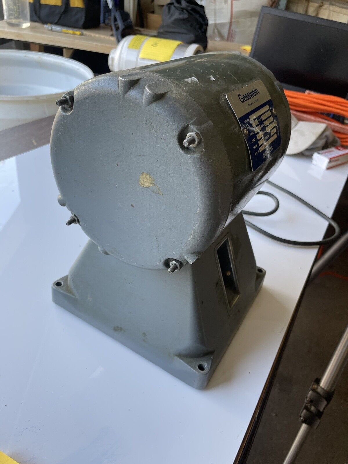 Baldor-Reliance #50 Motor, 1/2 HP Right, 110V Gesswein Polisher Buffer 8541050