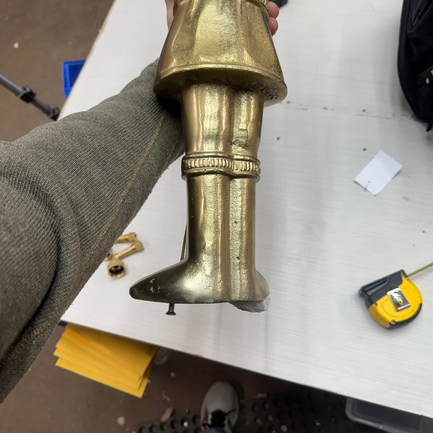 Rat King 23” Cast Aluminum Sculpture, use for DIY Project