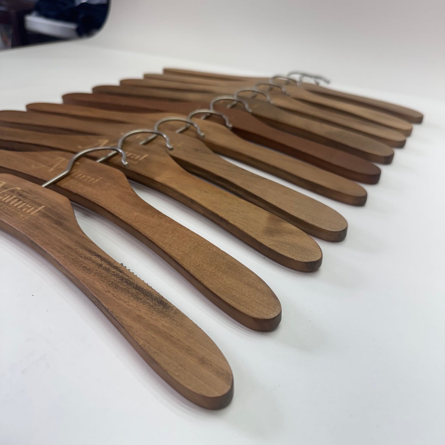 Wood Hangers, Lot of 26