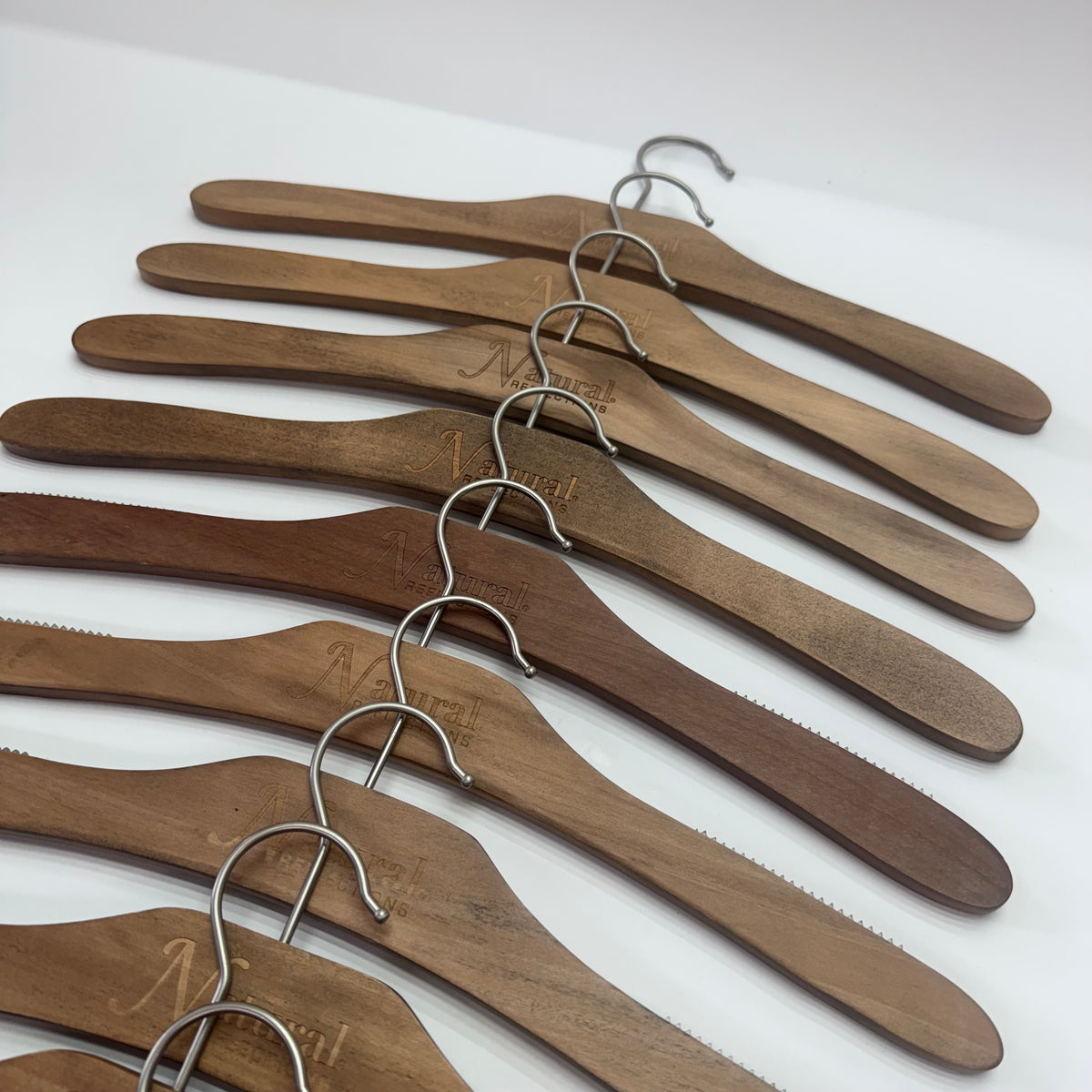 Wood Hangers, Lot of 26
