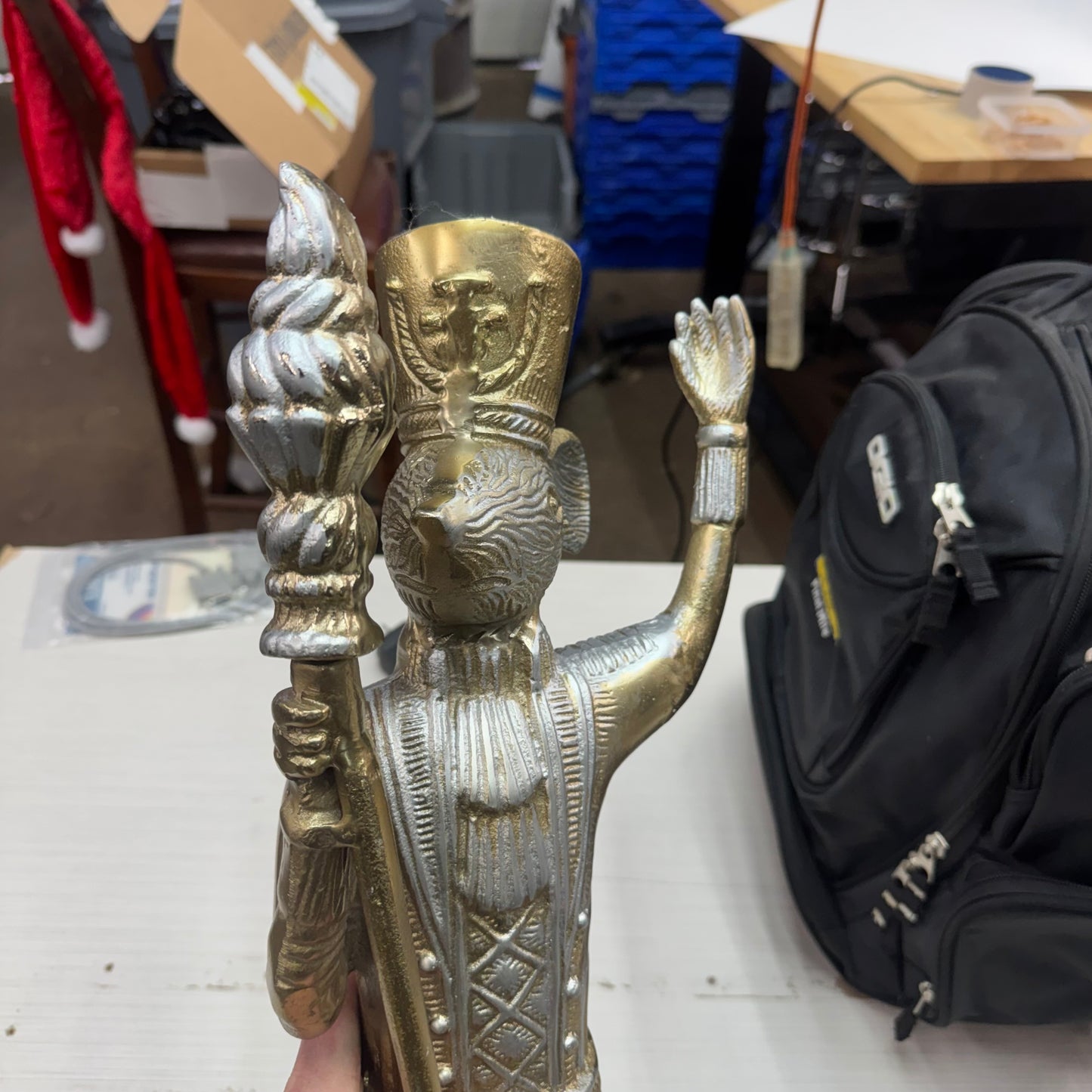 Rat King 23” Cast Aluminum Sculpture, use for DIY Project