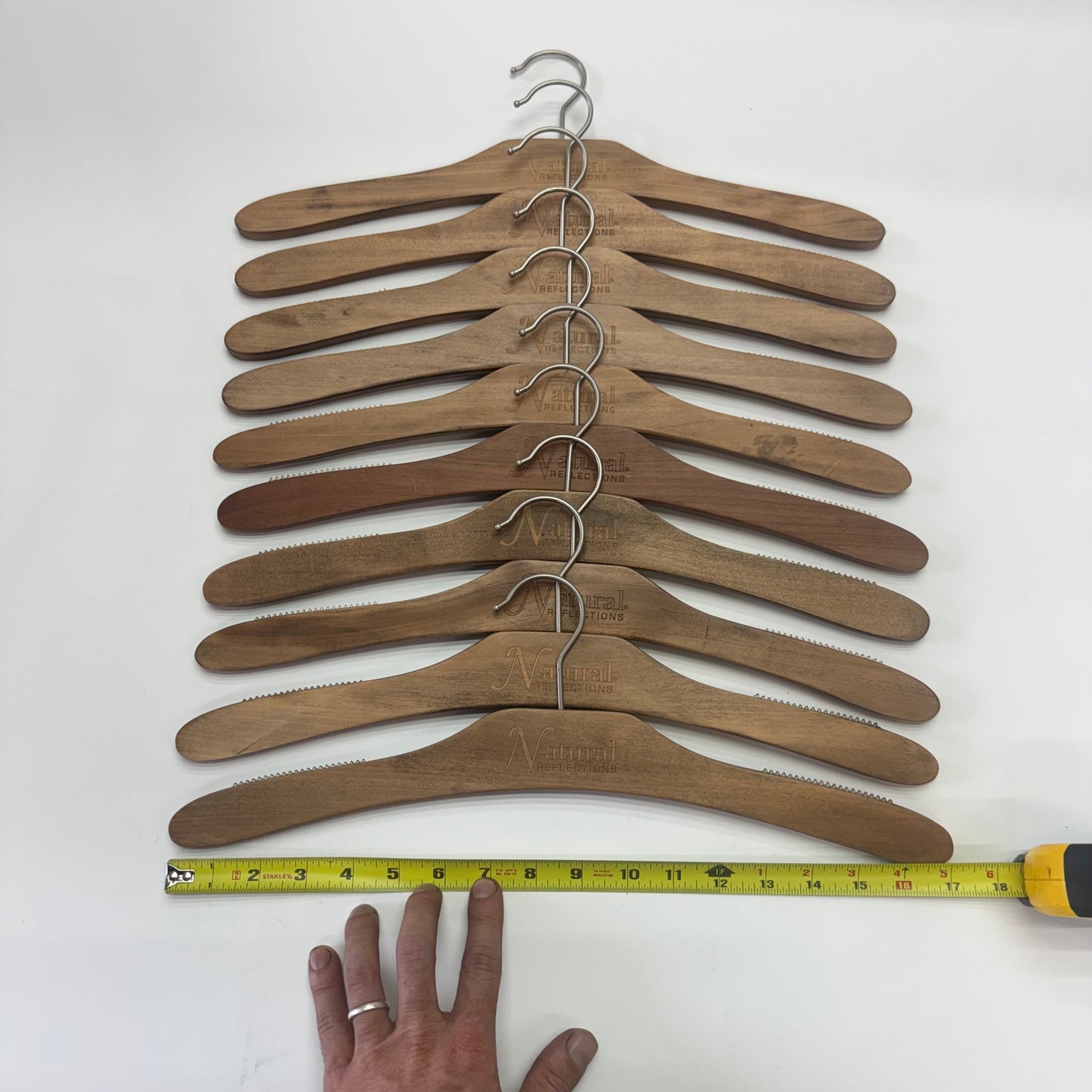 Wood Hangers, Lot of 26
