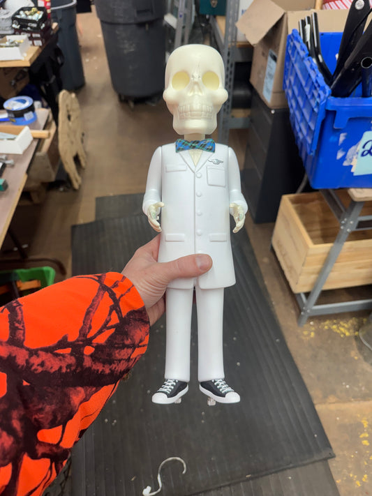 Skeleton Man, threaded base