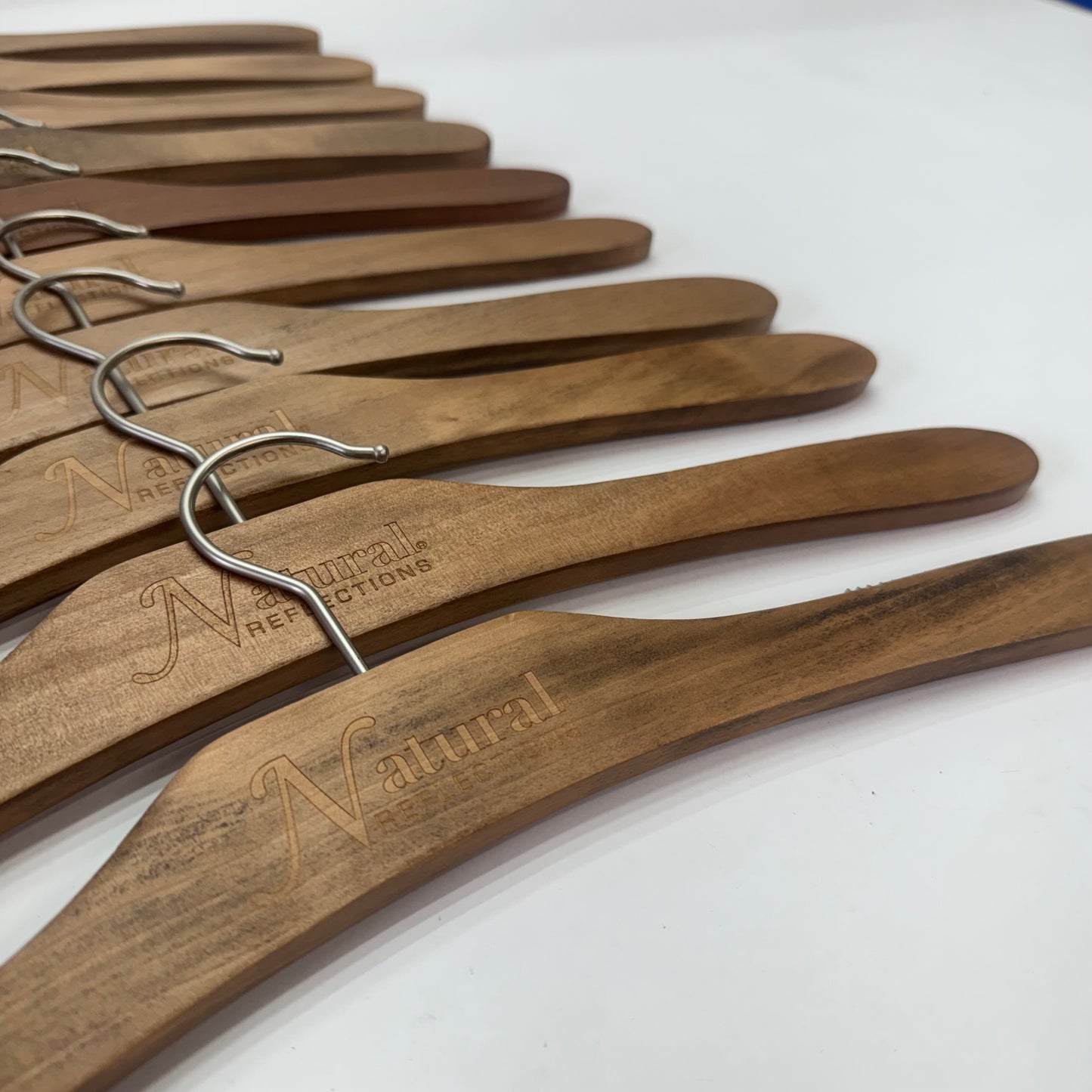 Wood Hangers, Lot of 26