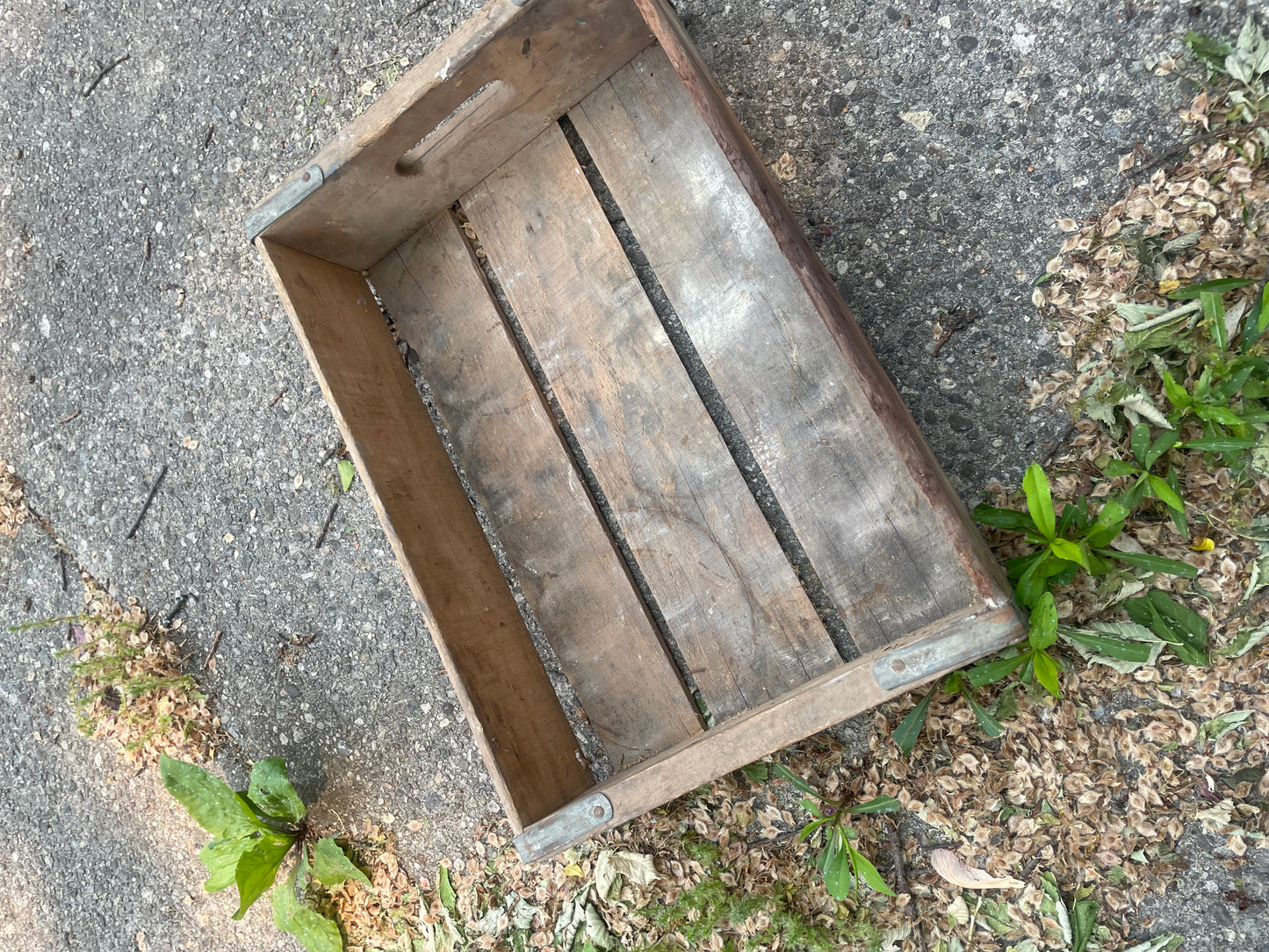 7-UP Vintage Bottle Crate Box