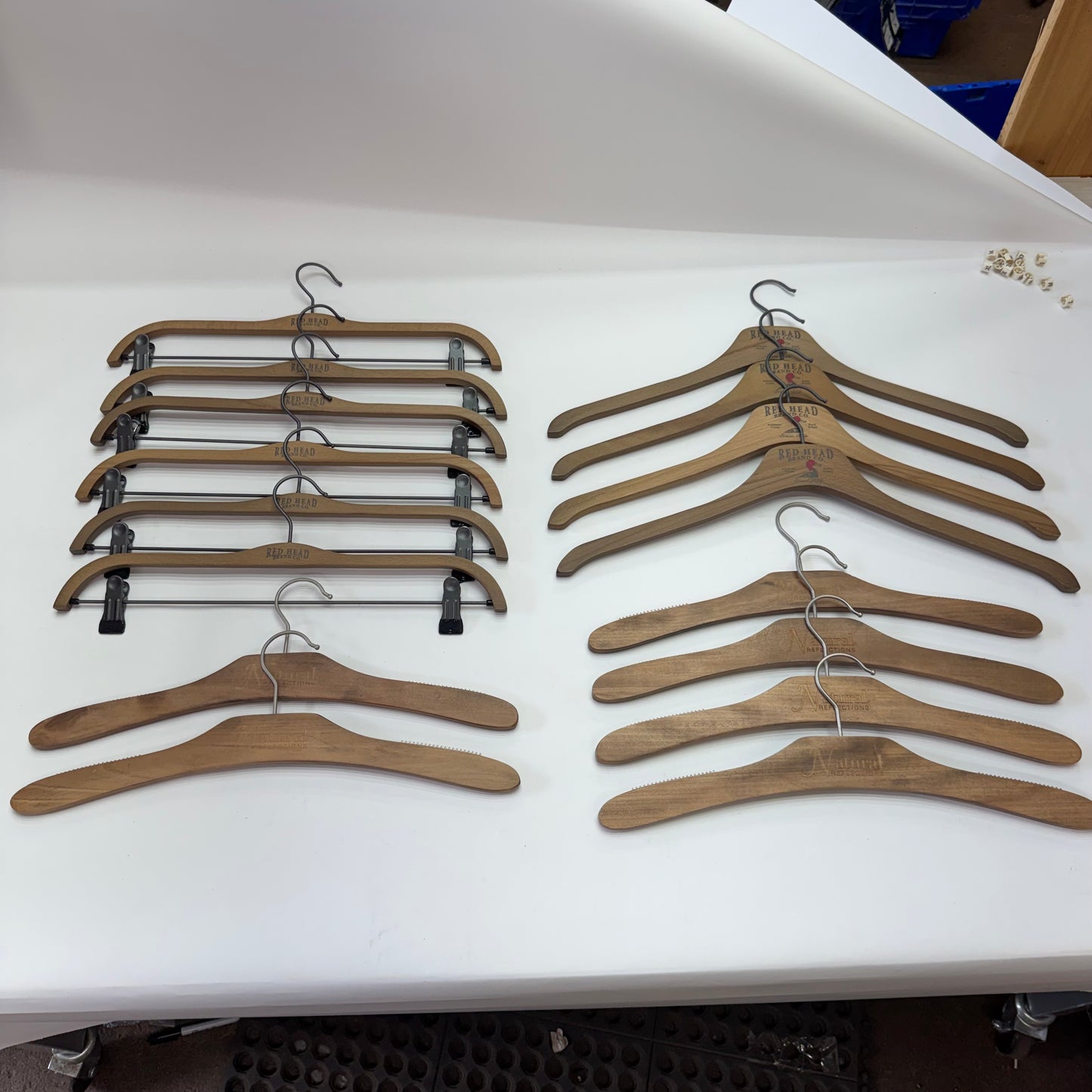 Wood Hangers, Lot of 26