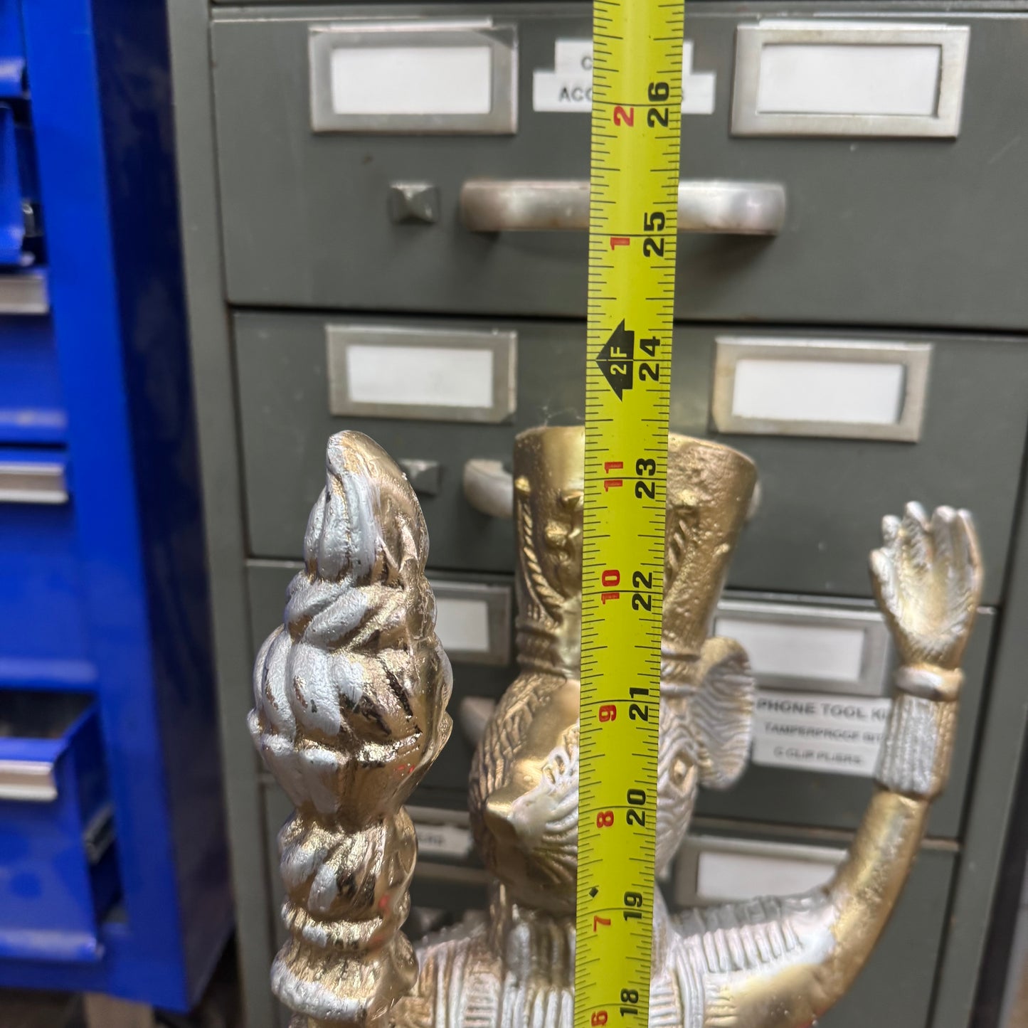 Rat King 23” Cast Aluminum Sculpture, use for DIY Project