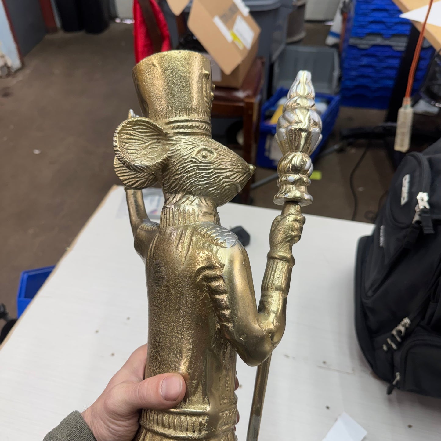 Rat King 23” Cast Aluminum Sculpture, use for DIY Project