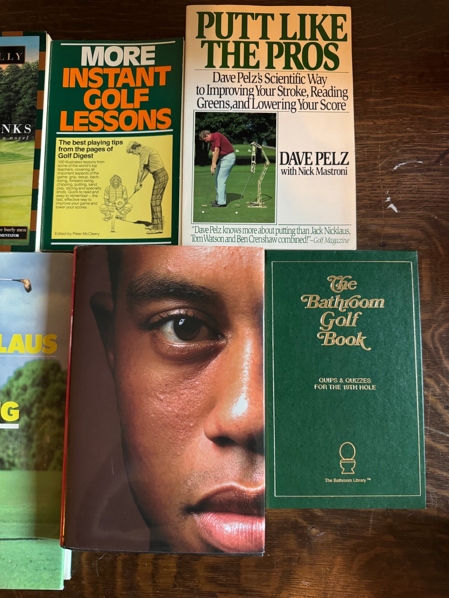 Golf Book Lot