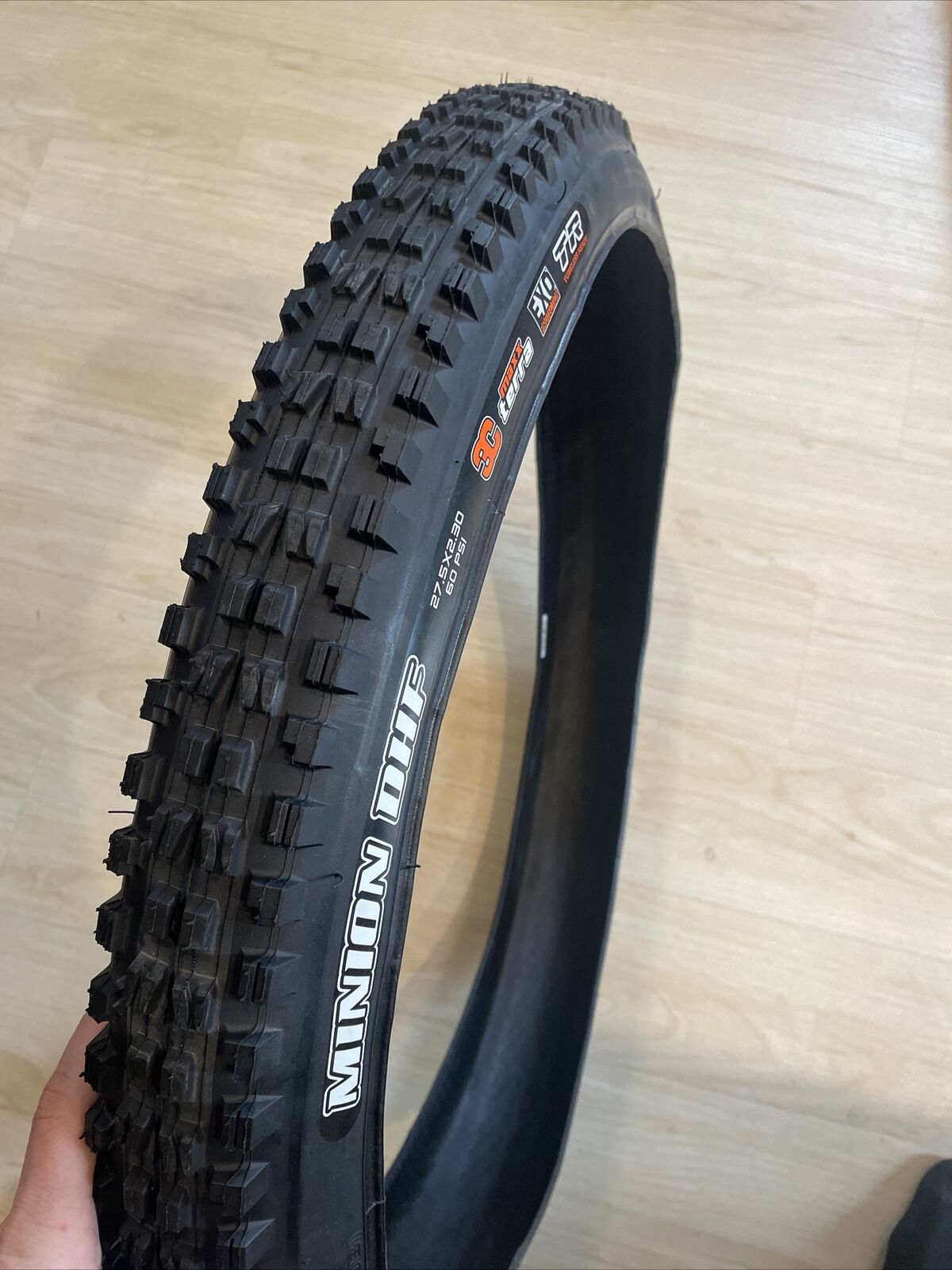 Maxxis Minion DHR II folding Tubeless Ready Rear MTB Tire 27.5 x 2.3" new