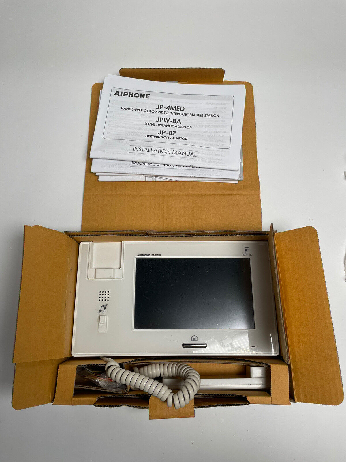 Genuine Aiphone JM-4MED Color Video Intercom Master Station
