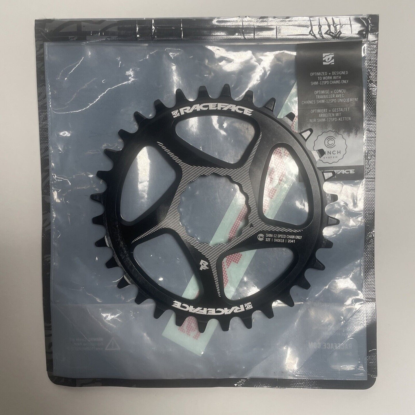 RaceFace 1 X Chainring 32T SHIM - 12 speed