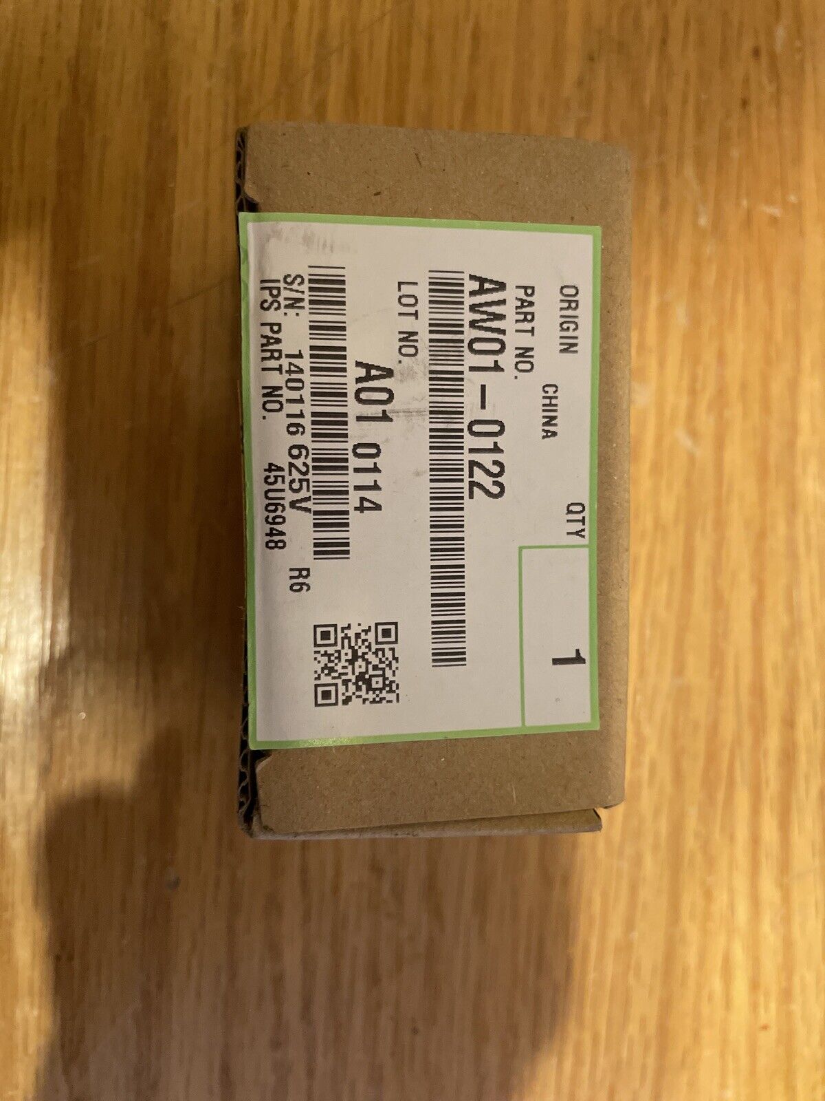 Genuine Ricoh Paper Feed Sensor, AW010122 AW01-0122, IPS Part No. 45U6948