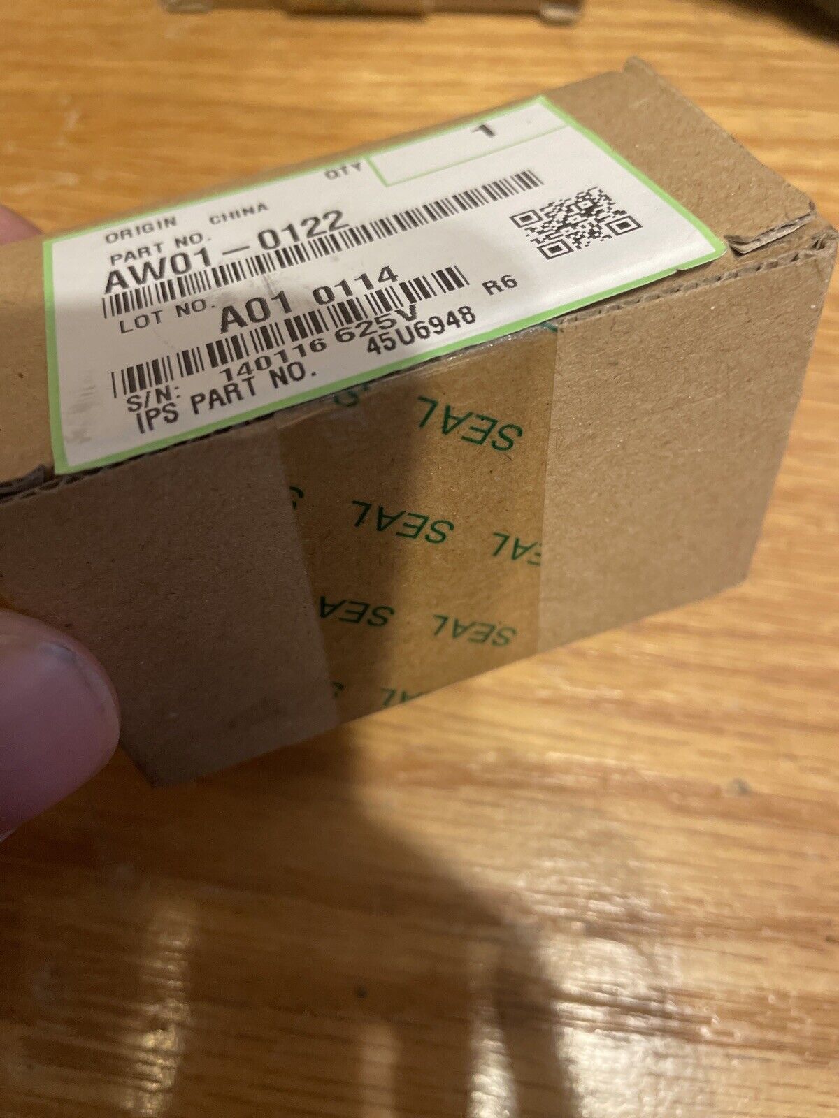 Genuine Ricoh Paper Feed Sensor, AW010122 AW01-0122, IPS Part No. 45U6948