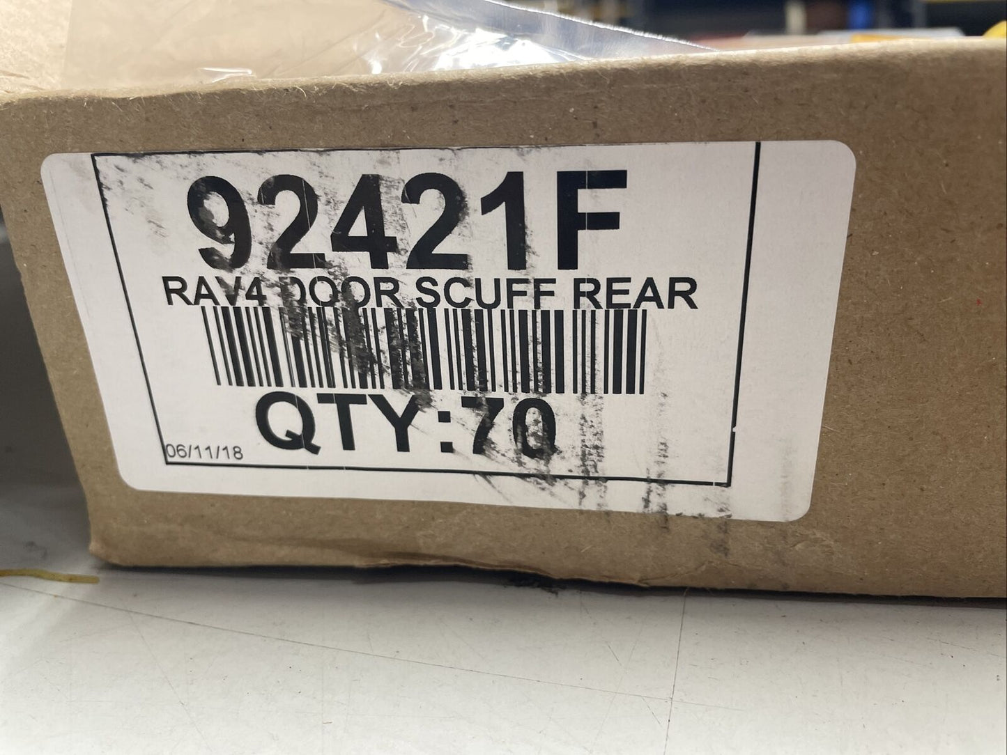 2 RAV4 Scuff Sill Plates Toyota 67917-YY130 RAV4 Rear Door OEM 2013-2018