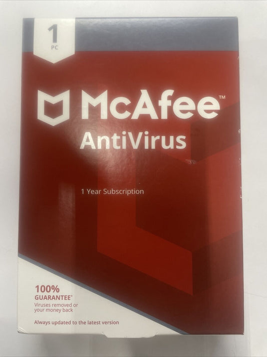 McAfee AntiVirus Protection 2022 | Internet Security Software | Download | PC